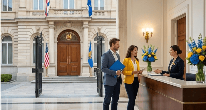 حجز مواعيد السفارات